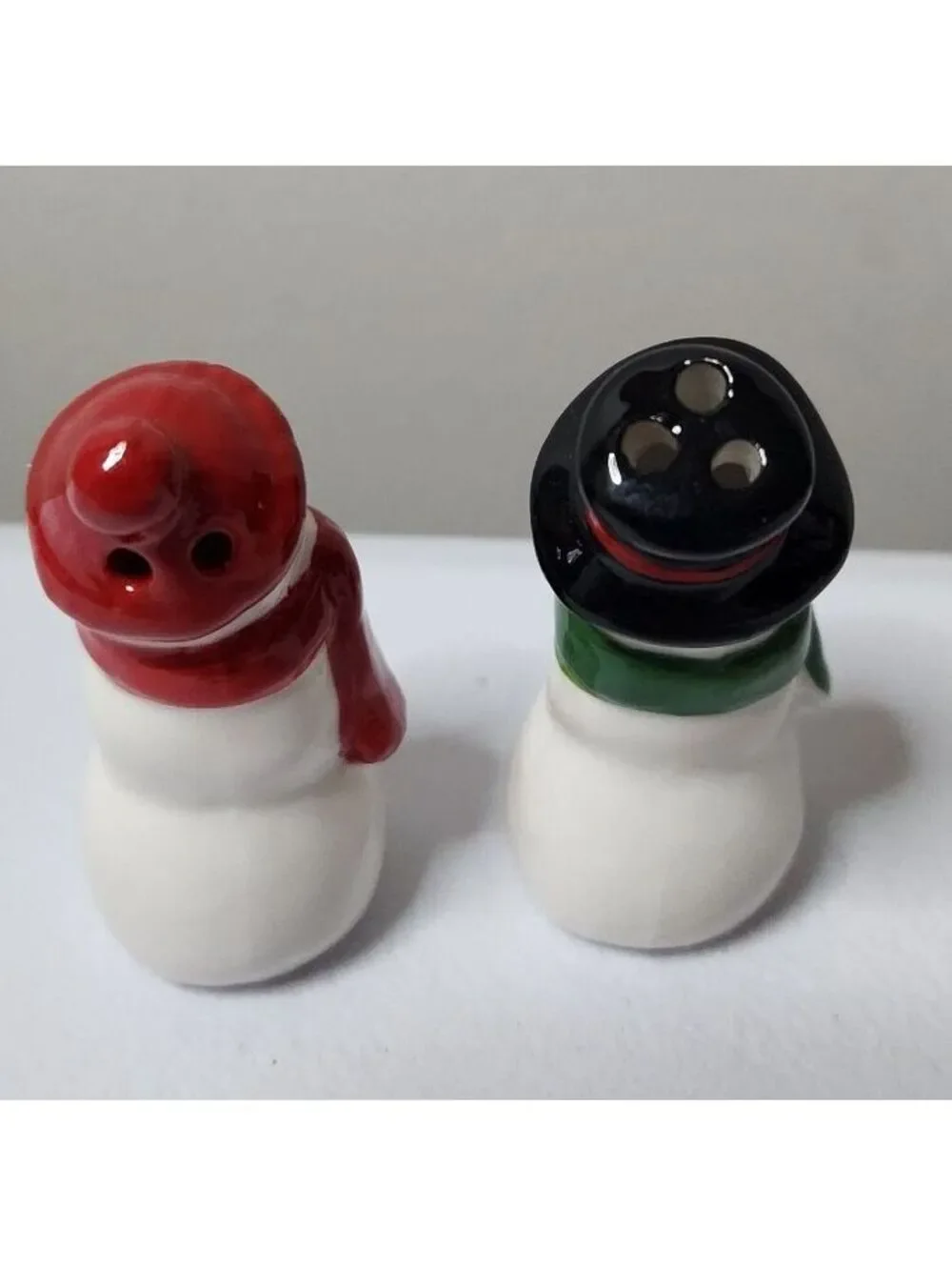 Snowman Salt and Pepper Shakers